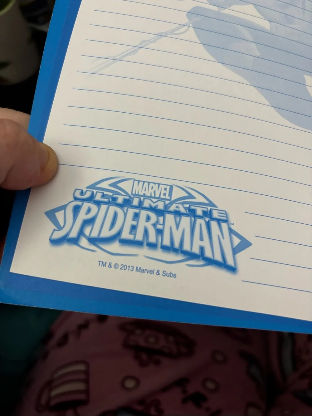 Marvel Spider-Man Hardcover Notebook